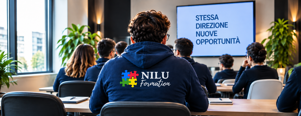 Allievi durante una lezione di NILU Formation